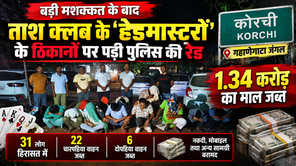 करोड़ों की कारें, लाखों की बाजी और जंगल का क्लब, पुलिस ने कर दिया खेल खत्म!